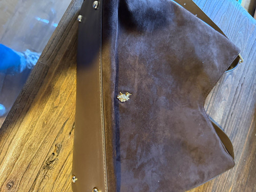 Polo ralph lauren brown - polo, suede