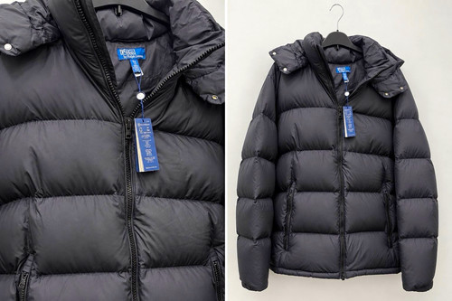 Polo ralph lauren black puffer - lauren,